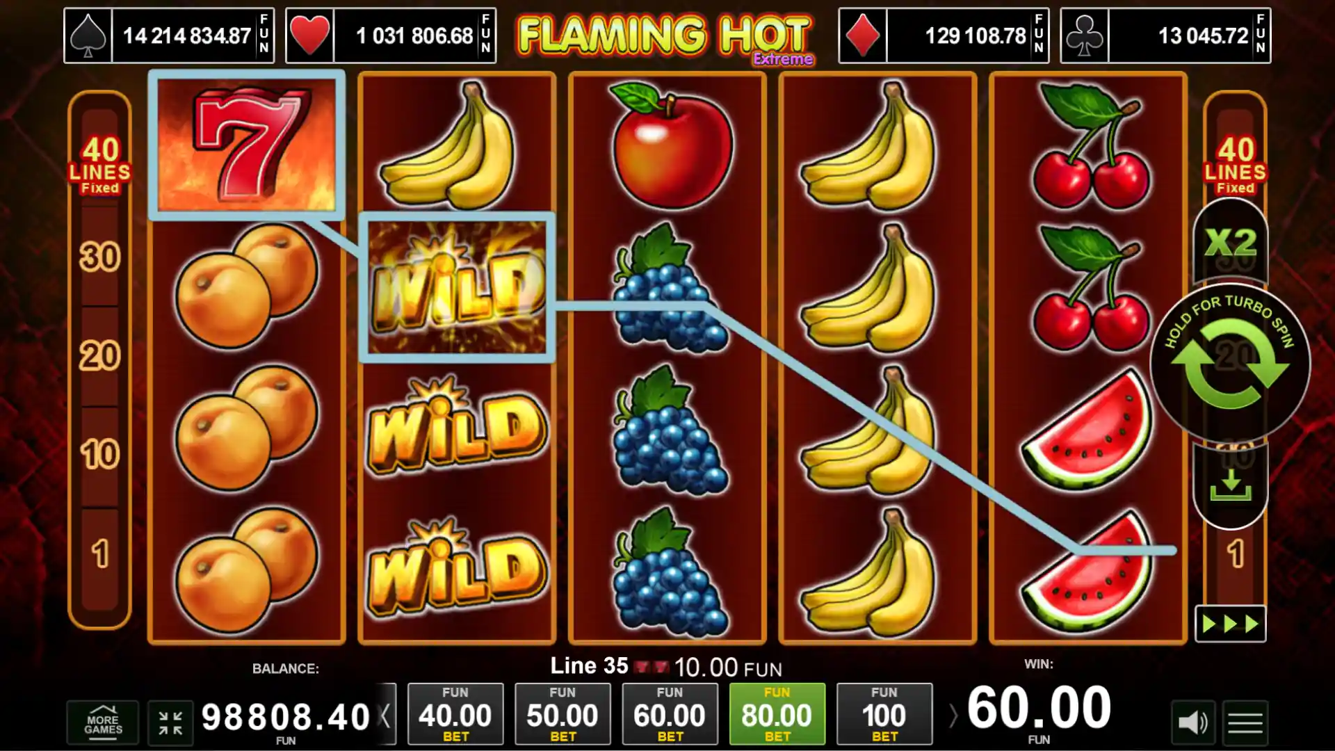 Flaming Hot Extreme слот  демо с печалба