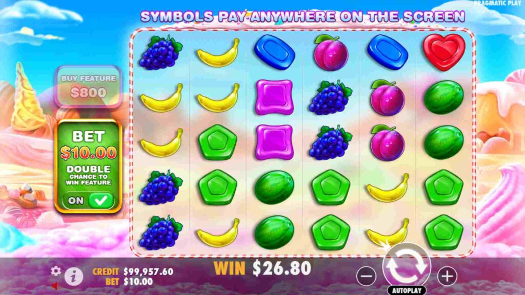 Награда от Sweet Bonanza slot