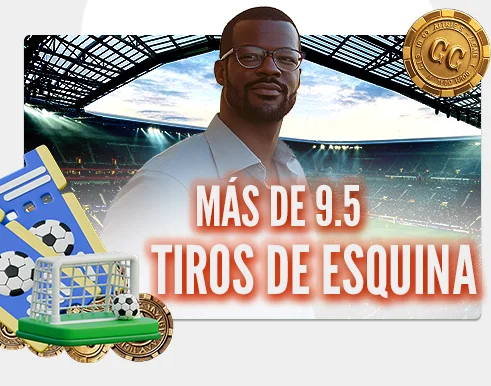 Más de 9.5 tiros de esquina