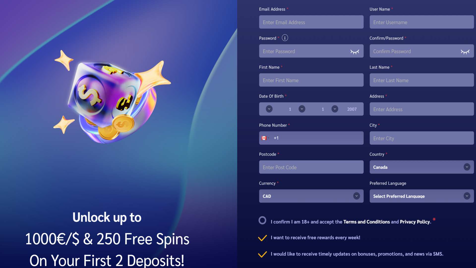 shiny wilds registration