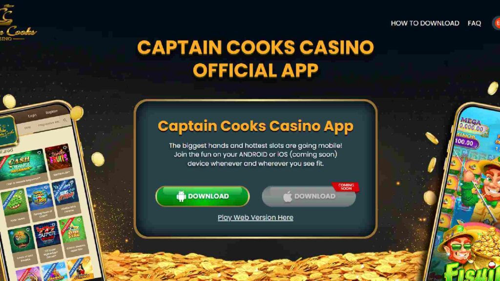 Download: Choose a captain cooks casino mobile app