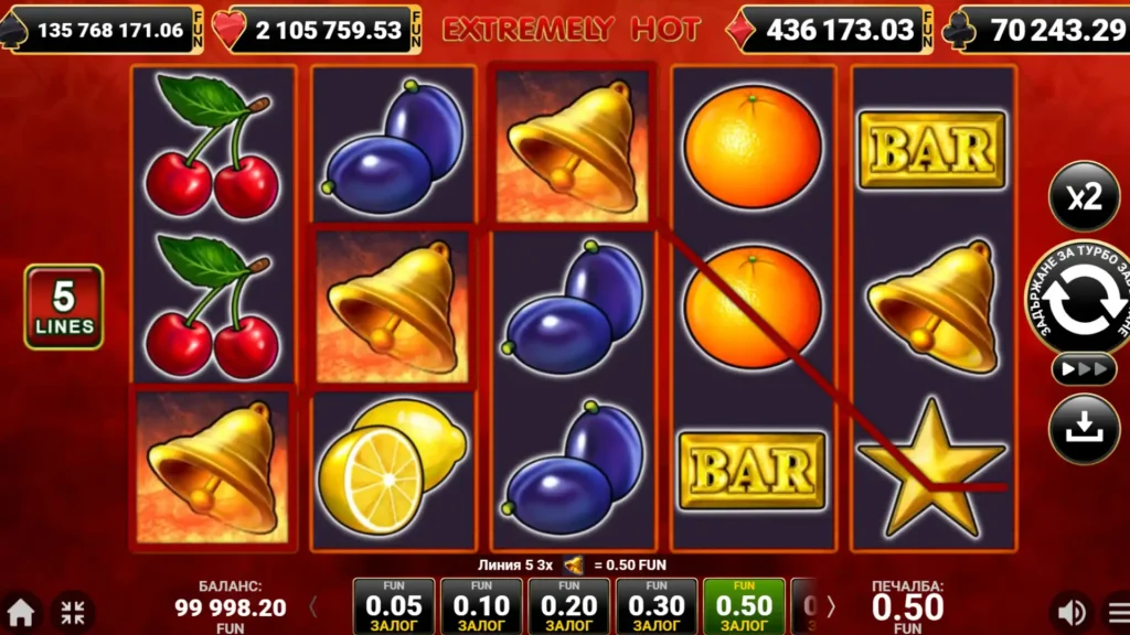 Extremely Hot слот демо